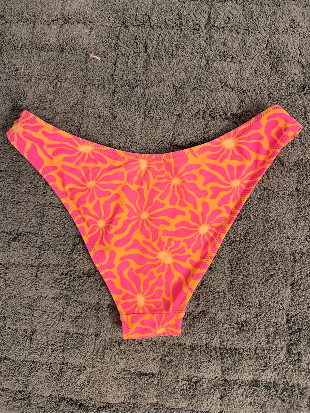 Honey Swim Pink & Orange Floral Bikini Bottom - Picture 3 of 3